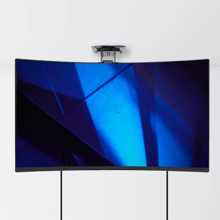 Flip Down Ceiling Monitor / TV Mount - 13" to 27" Screens