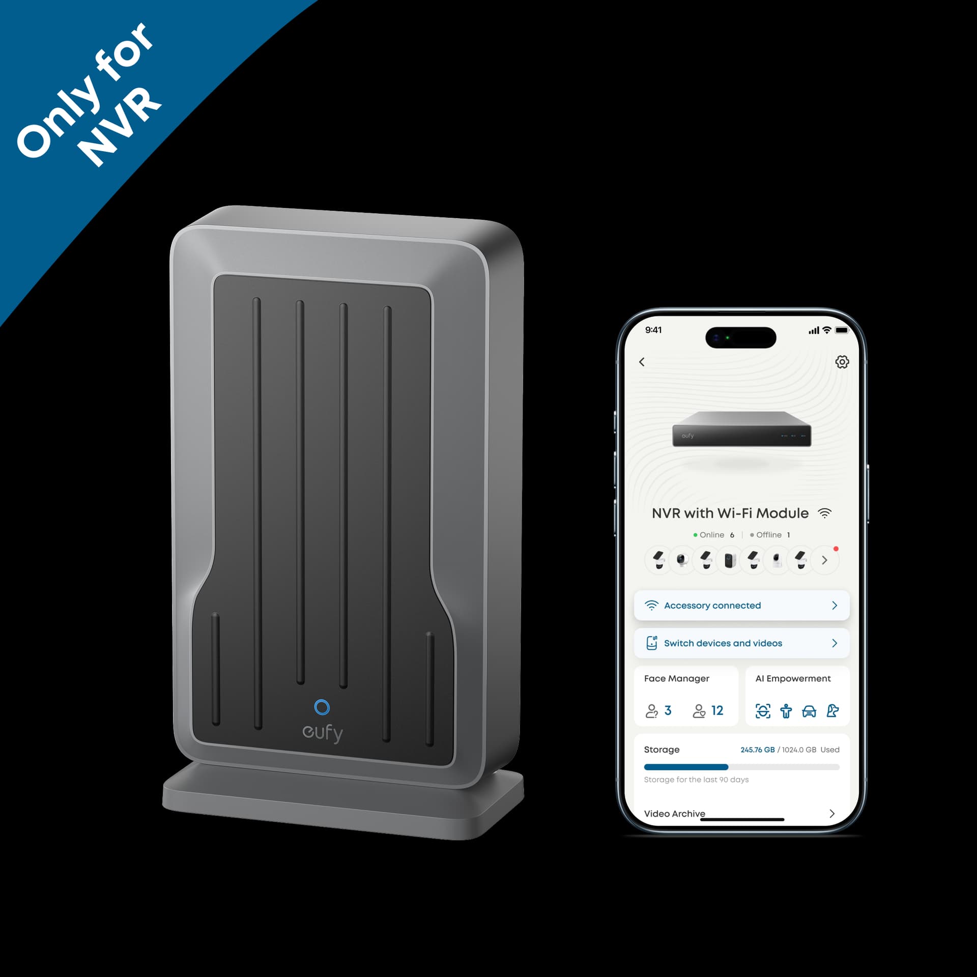eufy NVR Wi‑Fi Module Only for eufy PoE NVR System