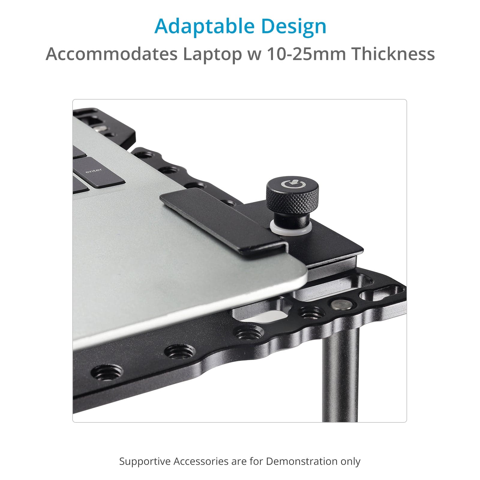 Universal Plus Laptop Workstation Platform w Cable Management & Arca Mount
