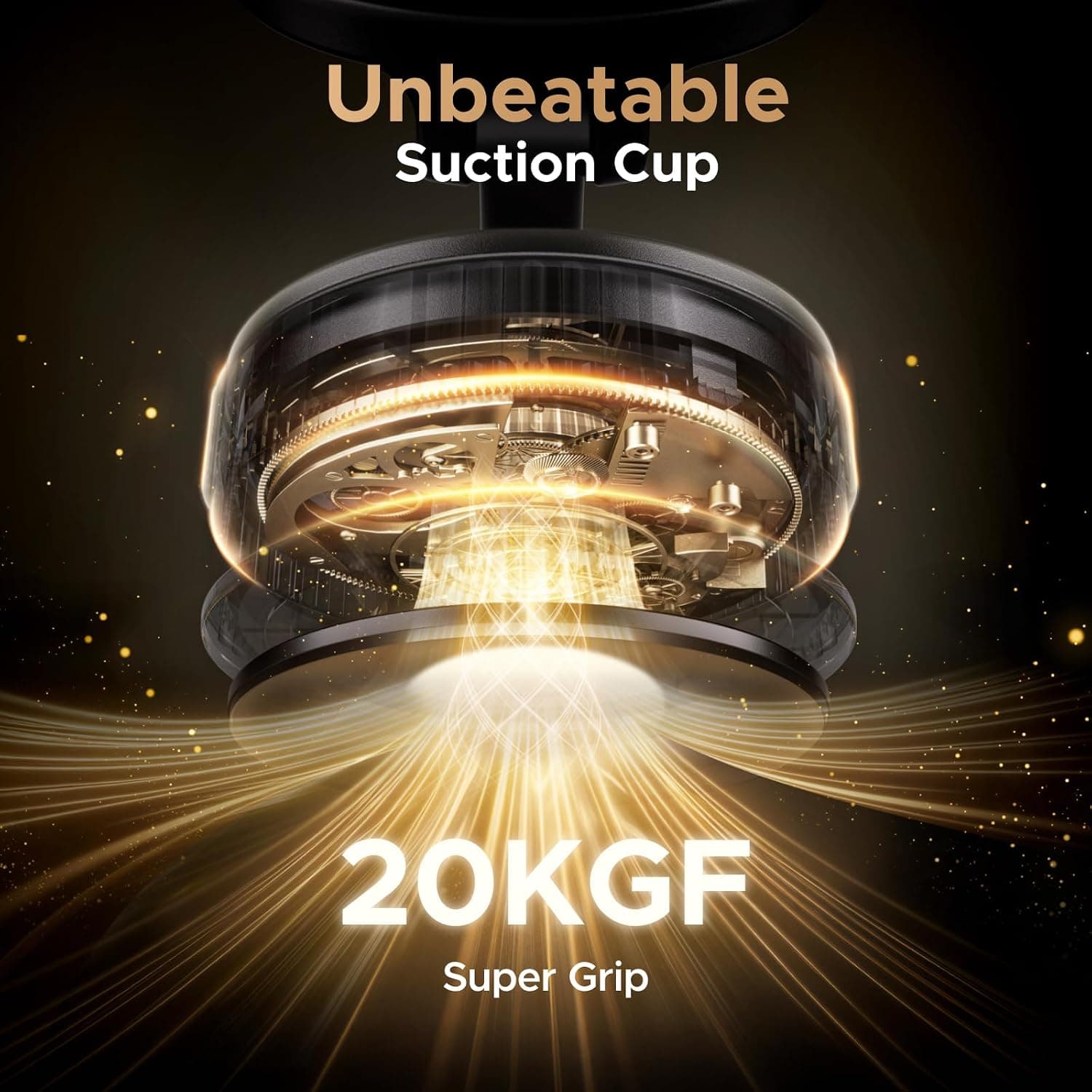 UGREEN Magnetic Suction-Cup Car Phone Mount