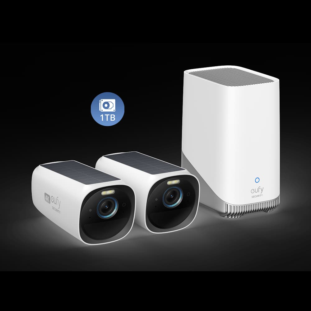 eufyCam S330 (eufyCam 3) + 1 TB Hard Drive
