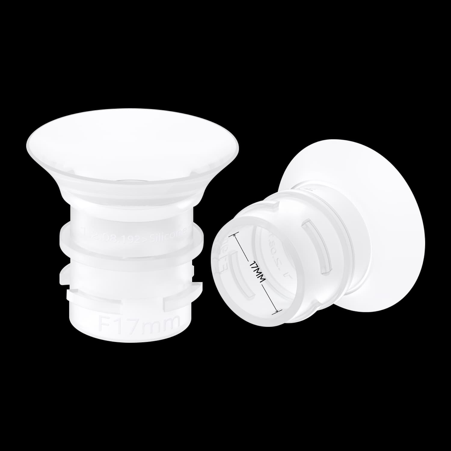 eufy 17 mm Sizing Insert (2-Pack) for Wearable Breast Pump E10/E20/S1/S1 Pro