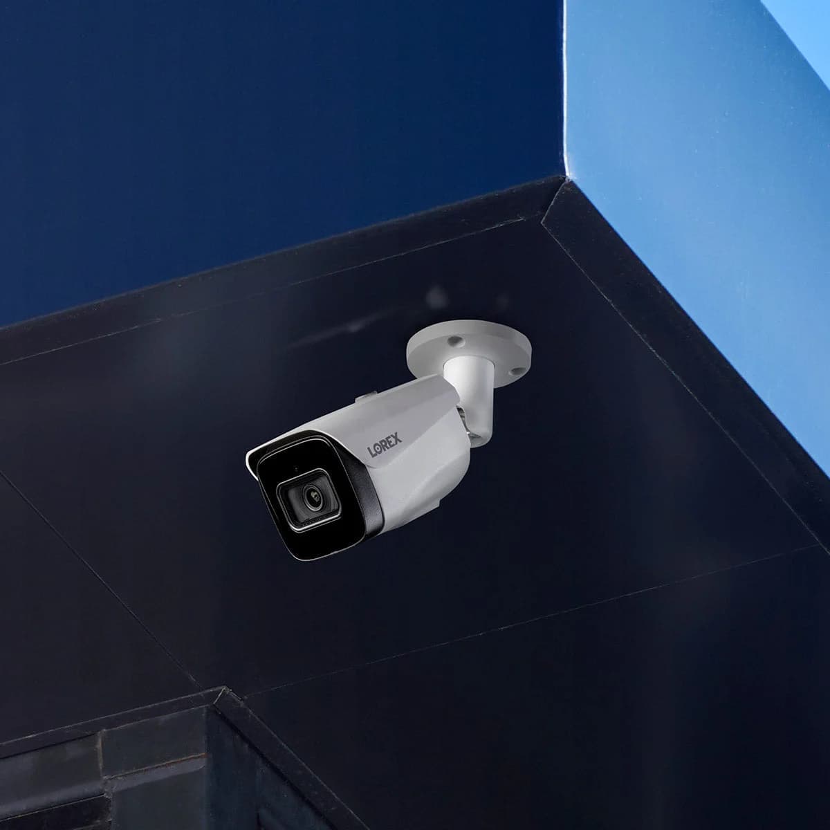 Lorex 4K (16 Camera Capable) 6TB Wired NVR System with Nocturnal 3 Smart IP Bullet Cameras with Listen-In Audio and 30FPS