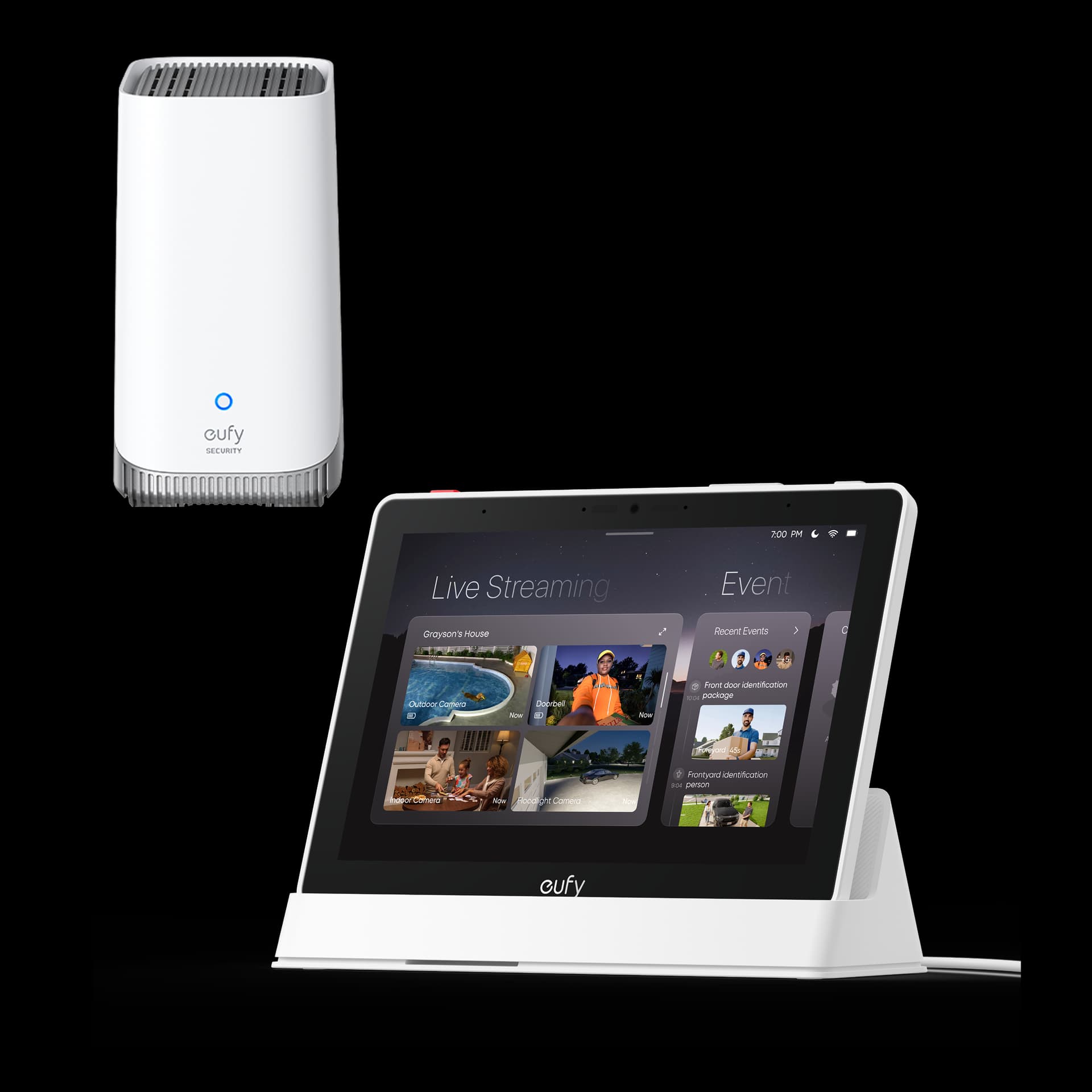 eufy Smart Display E10 + eufy HomeBase™ S380