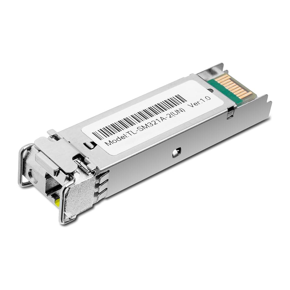 Omada Gigabit Single-Mode WDM Bi-Directional SFP Module, LC Connector, SM321A-2