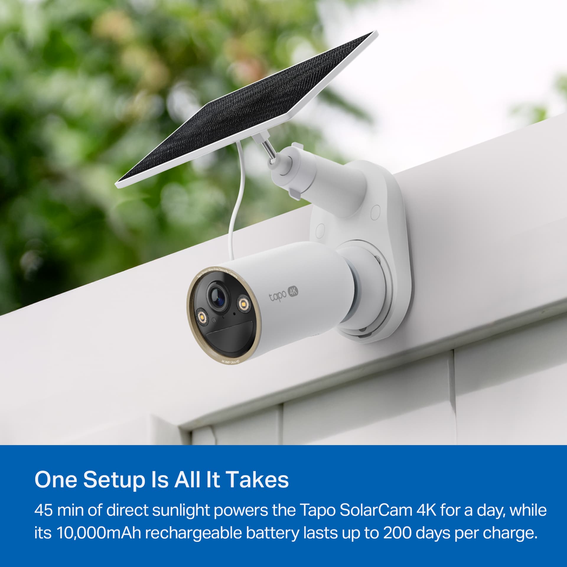 MagCam 4K Solar Outdoor Camera Smart CentralHub Bundle, Tapo C460 Kit 2-Pack + H500