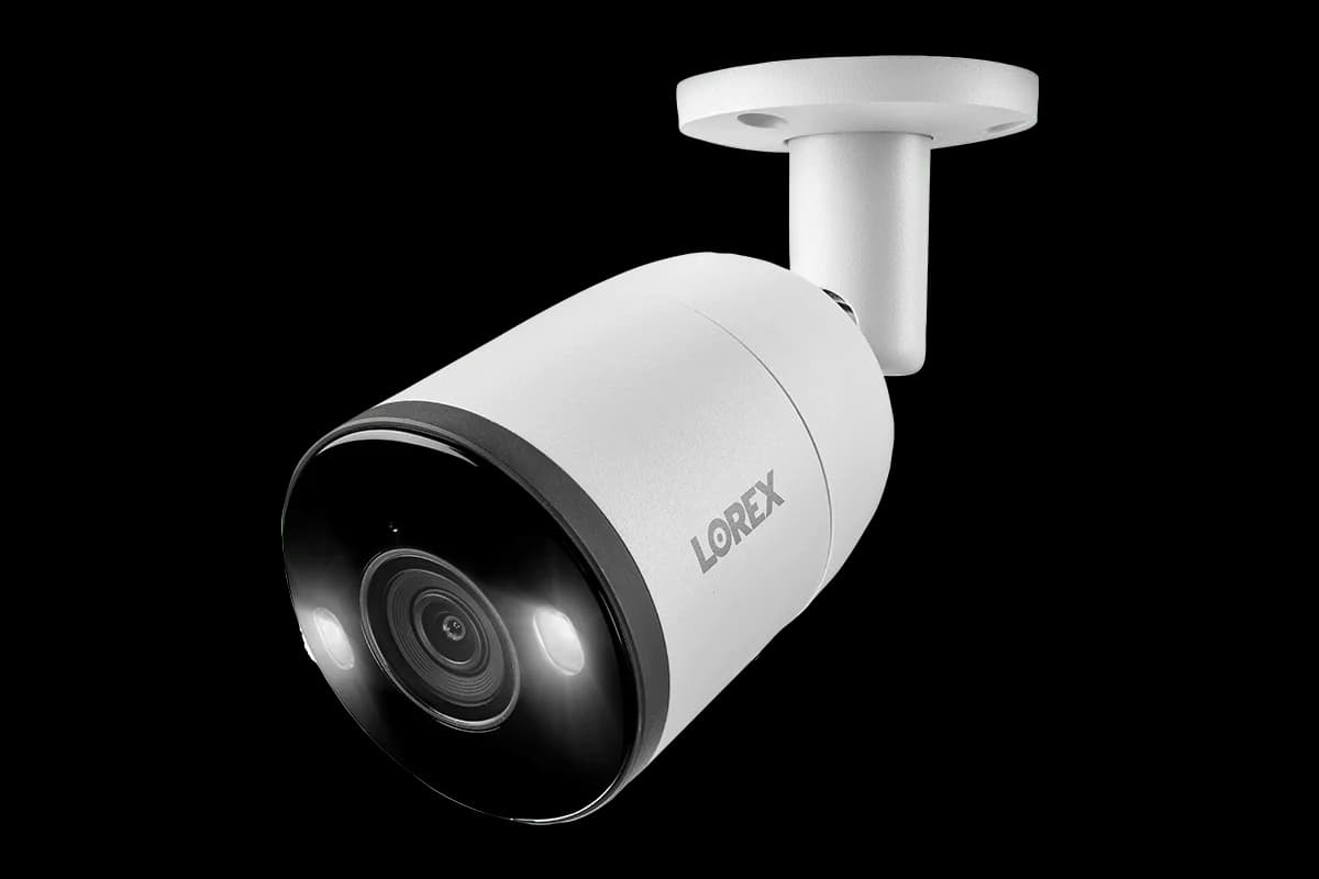 Lorex Fusion 4K (16 Camera Capable) 3TB Wired NVR System with 8 Bullet Cameras Featuring Smart Deterrence and 2-Way Talk - Amazon