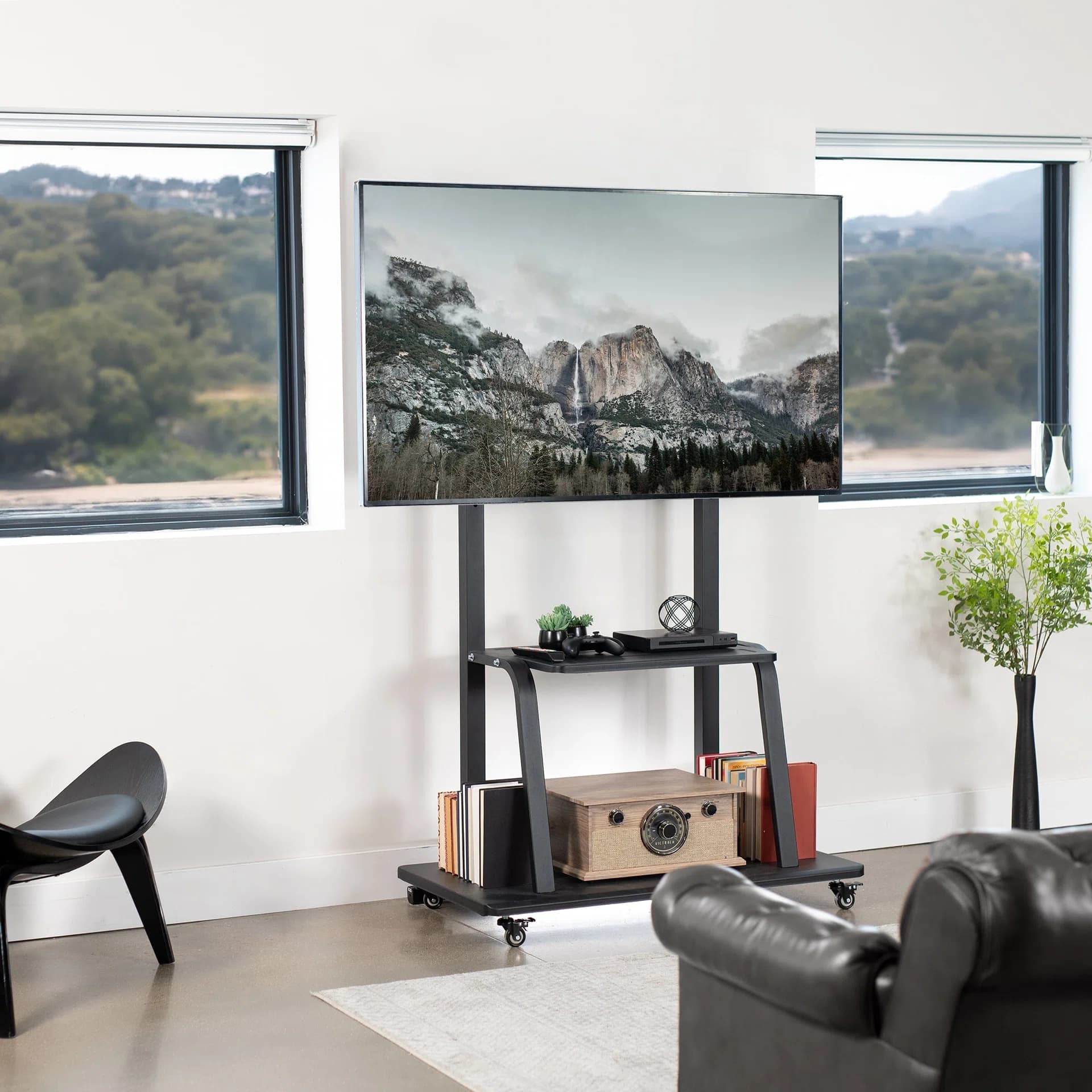 Mobile TV Cart - 42” to 100” Screens