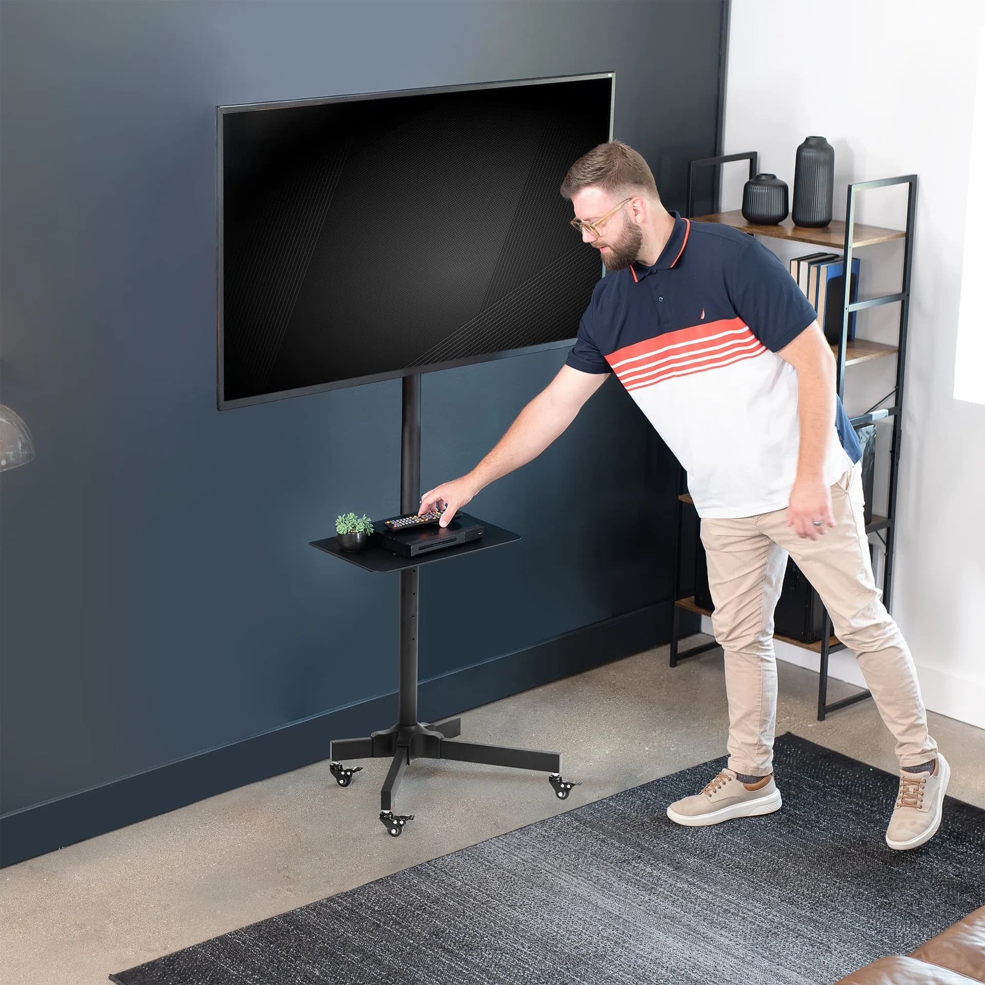 Mobile TV Cart - 13" to 60" Screens