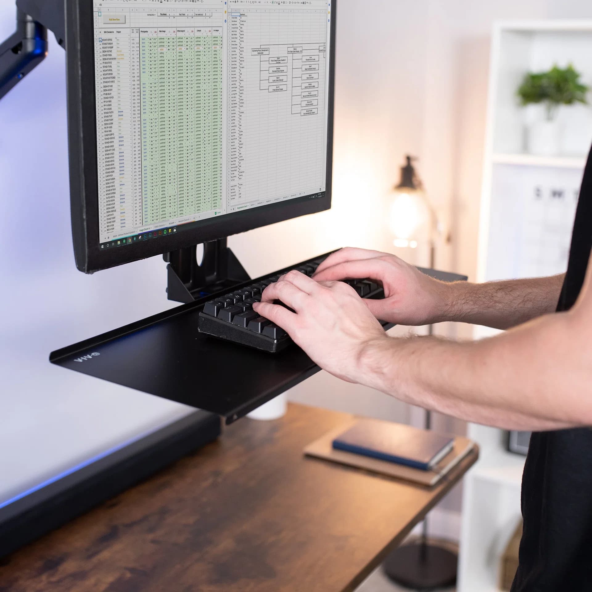 VESA Keyboard Tray Attachment