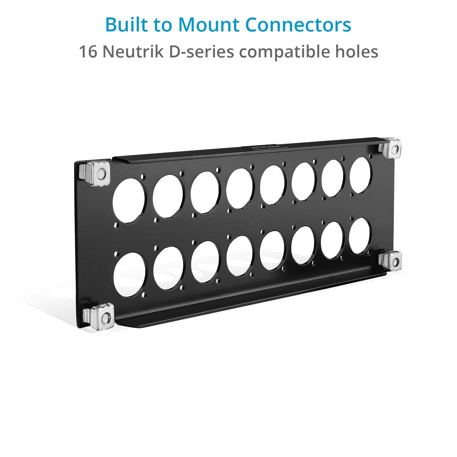 2U 16-way Patch Bay for CV4 Soundchief Channel Cart| For Sound Recording & Production