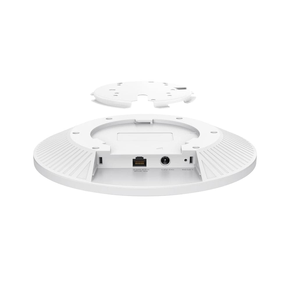 Omada BE11000 Ceiling Mount Tri-Band Wi-Fi 7 Access Point (DC Adapter Included), EAP770