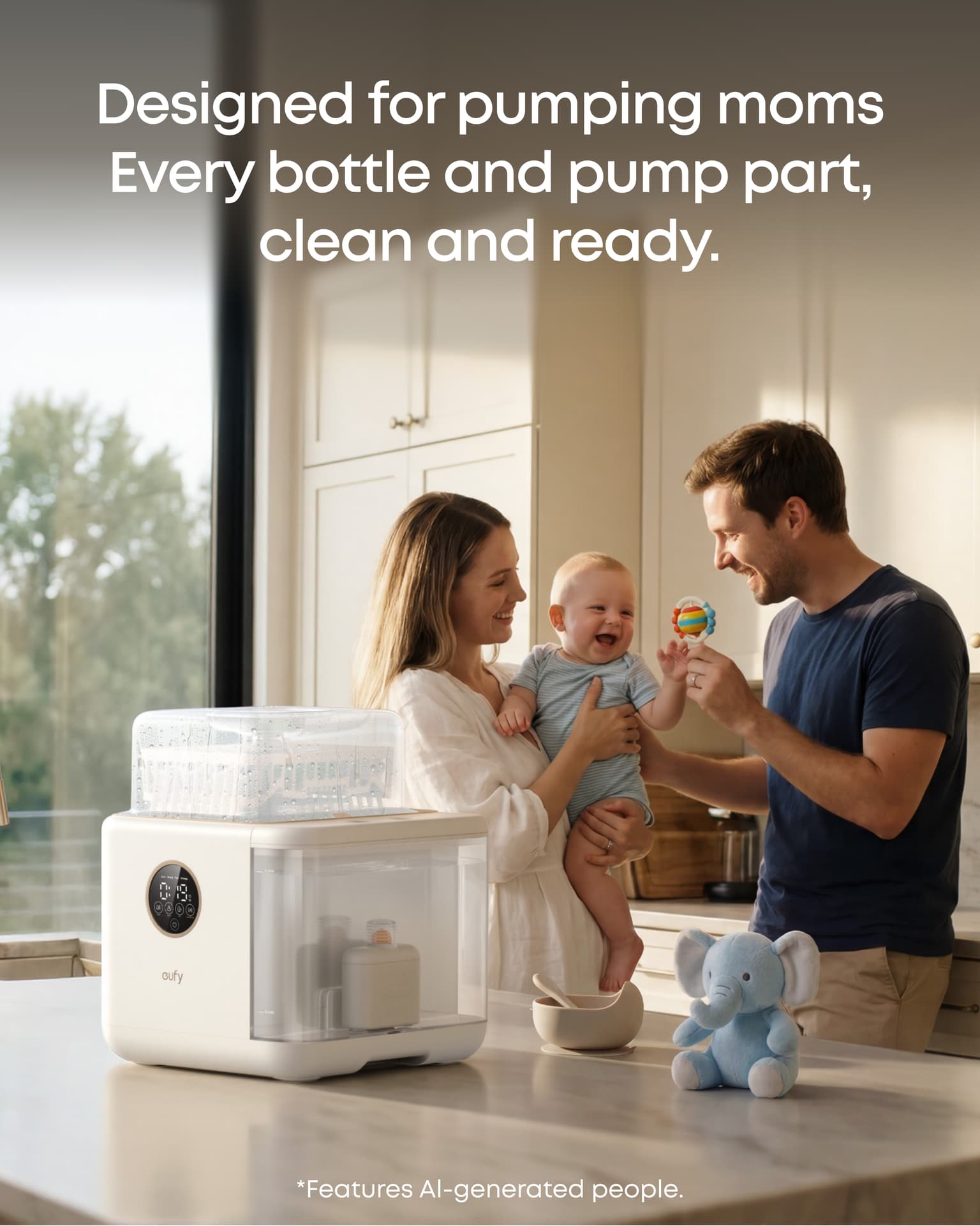 eufy Baby Bottle Washer S1 Pro with HygieniDry™ Technology