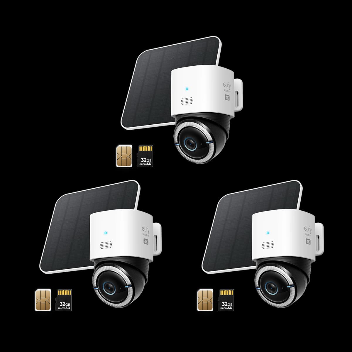 eufy 4G LTE Cam S330 (3-Cam Pack)