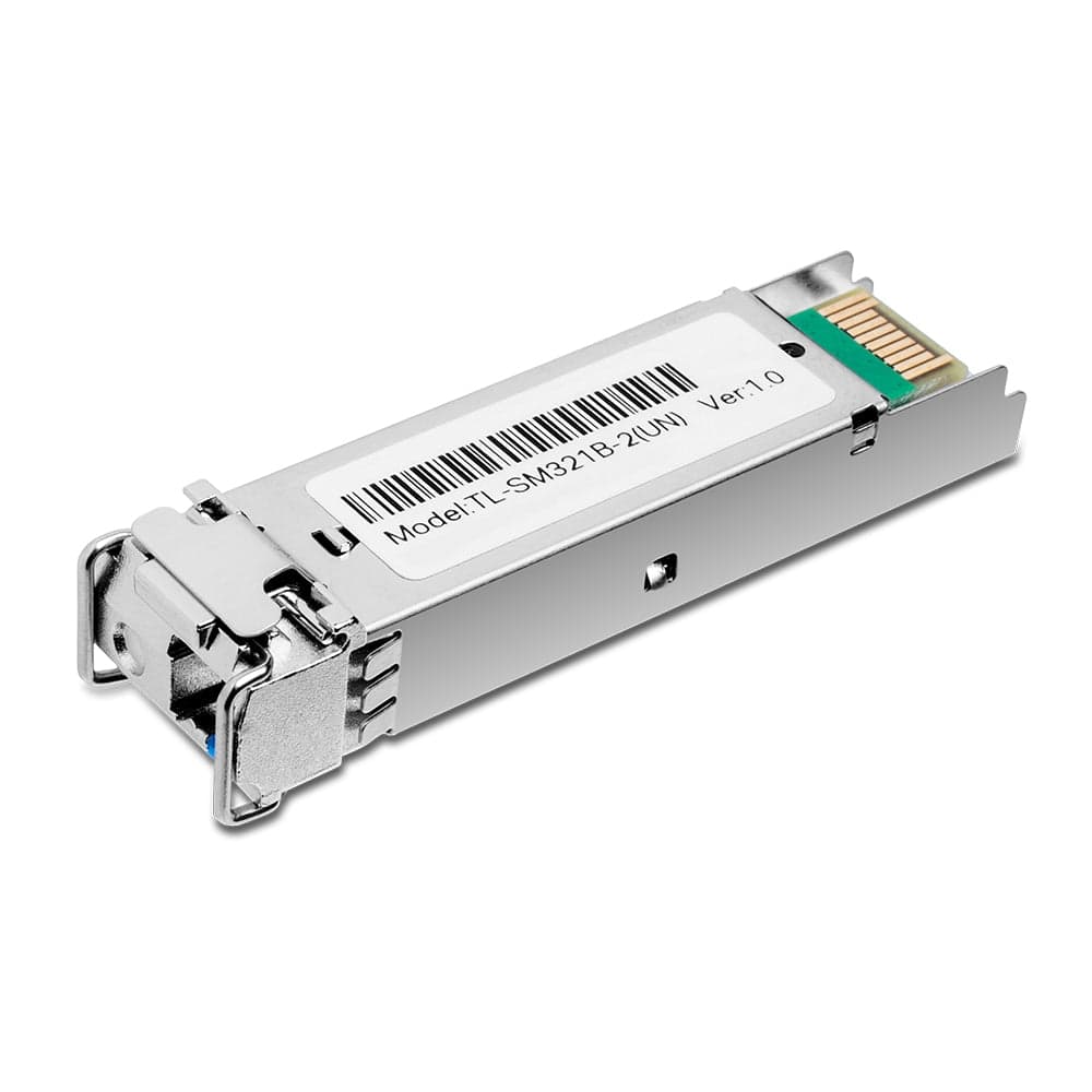 Omada Gigabit Single-Mode WDM Bi-Directional SFP Module, LC Connector, SM321B-2