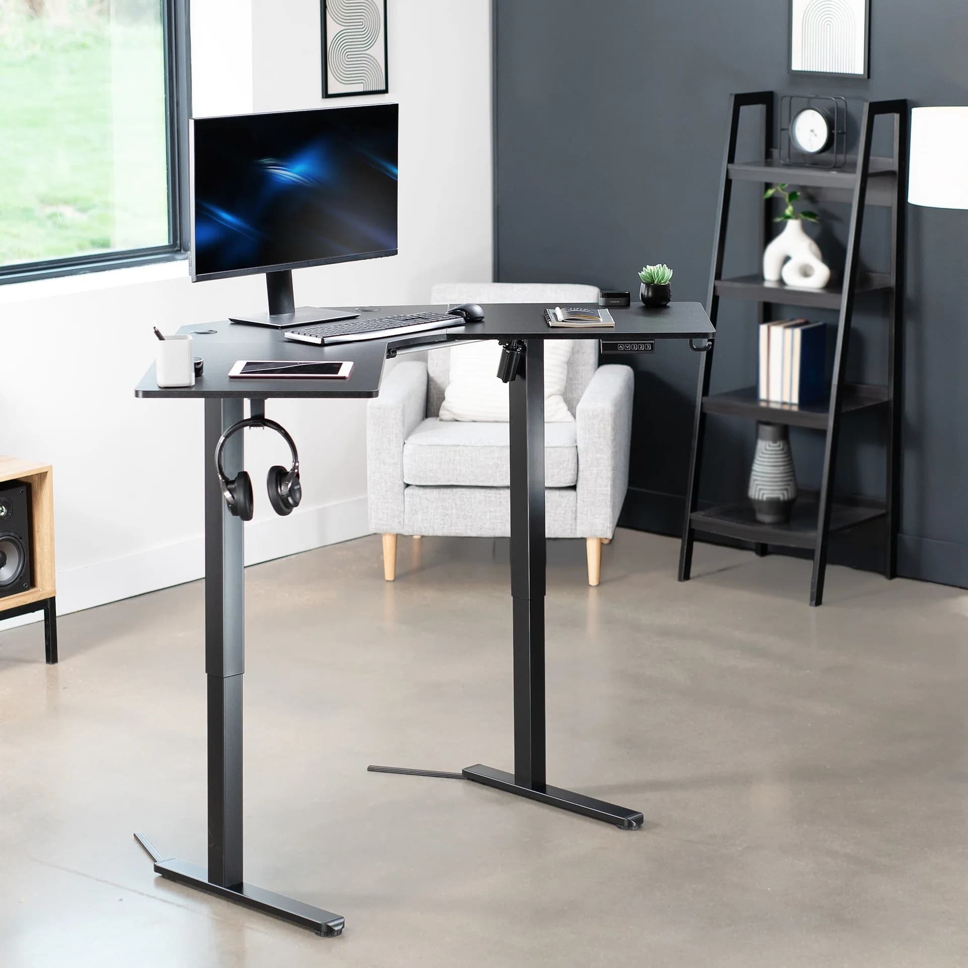 E1L Series - Corner Electric Desk