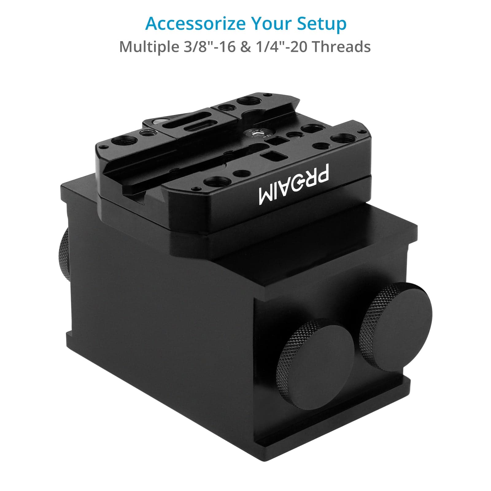 Quick Release 6TR Mount for DJI Ronin, M/MX Camera Gimbals & Pan Tilt Heads