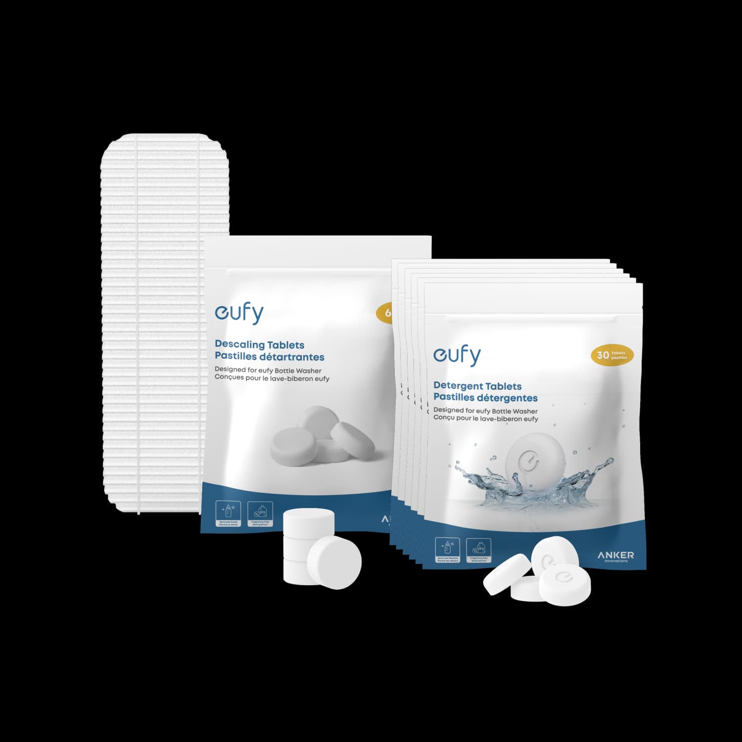 6‑Month Cleaning Kit for eufy Baby Bottle Washer
