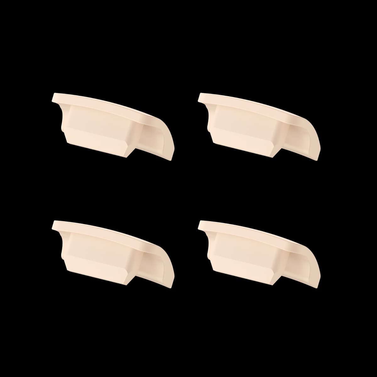 eufy Spout Cap (4-Pack) for Wearable Breast Pump E10/E20/S1/S1 Pro