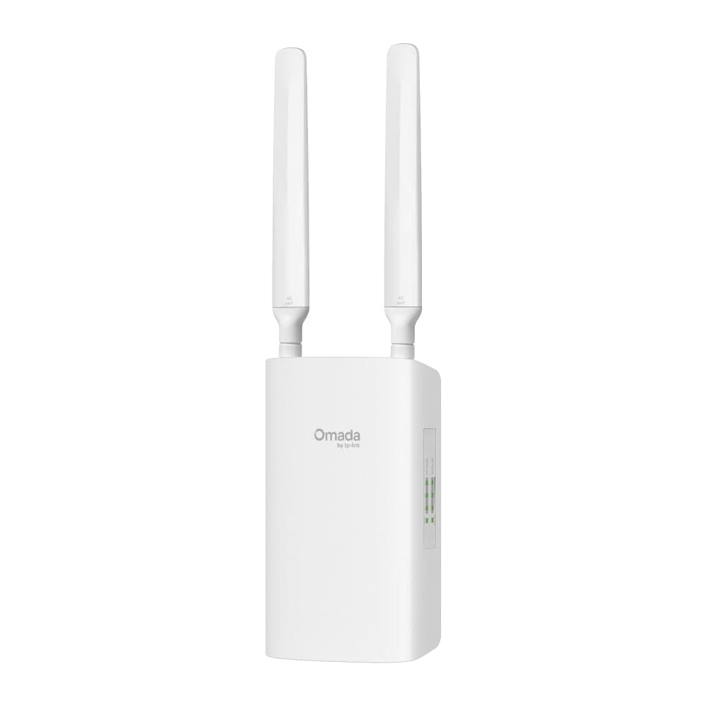 Omada 4G+ Cat6 AX3000 Dual Band Wi-Fi 6 Outdoor/Indoor Gateway, ER703WP-4G-Outdoor