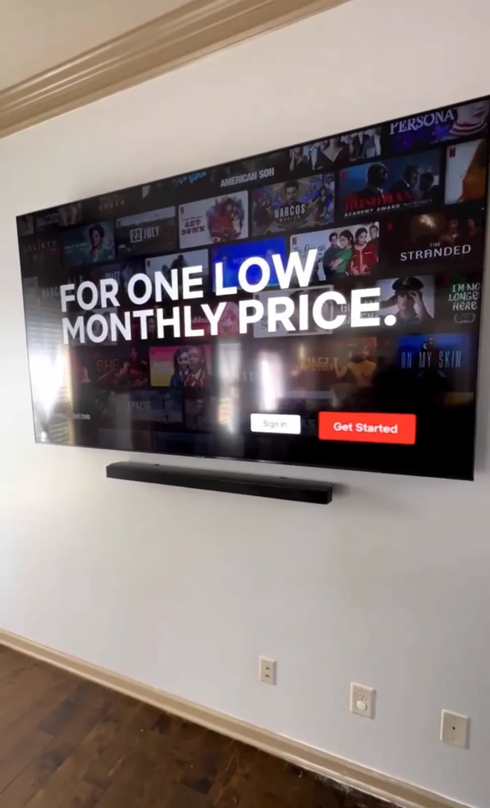 Real finished connected entertainment installation