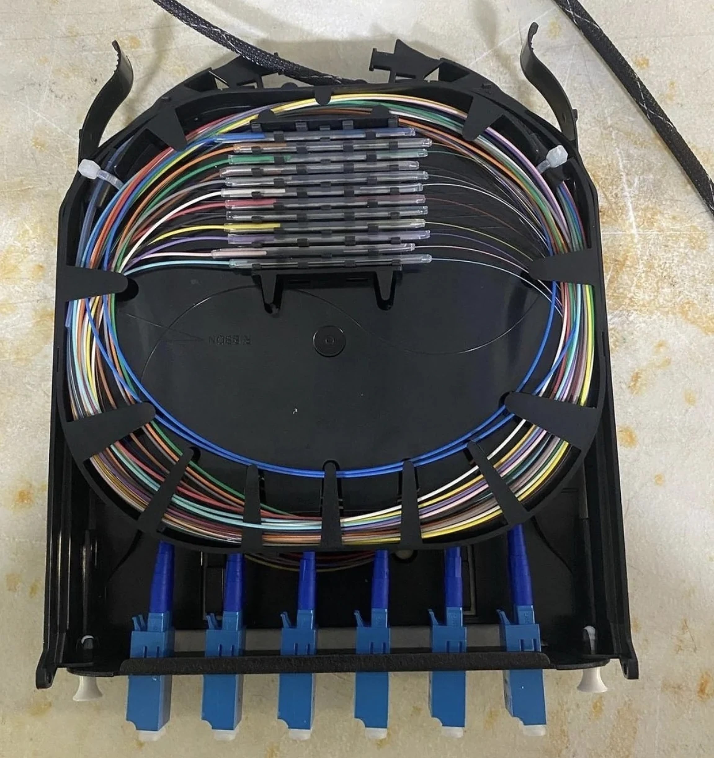 Real fiber optic termination enclosure