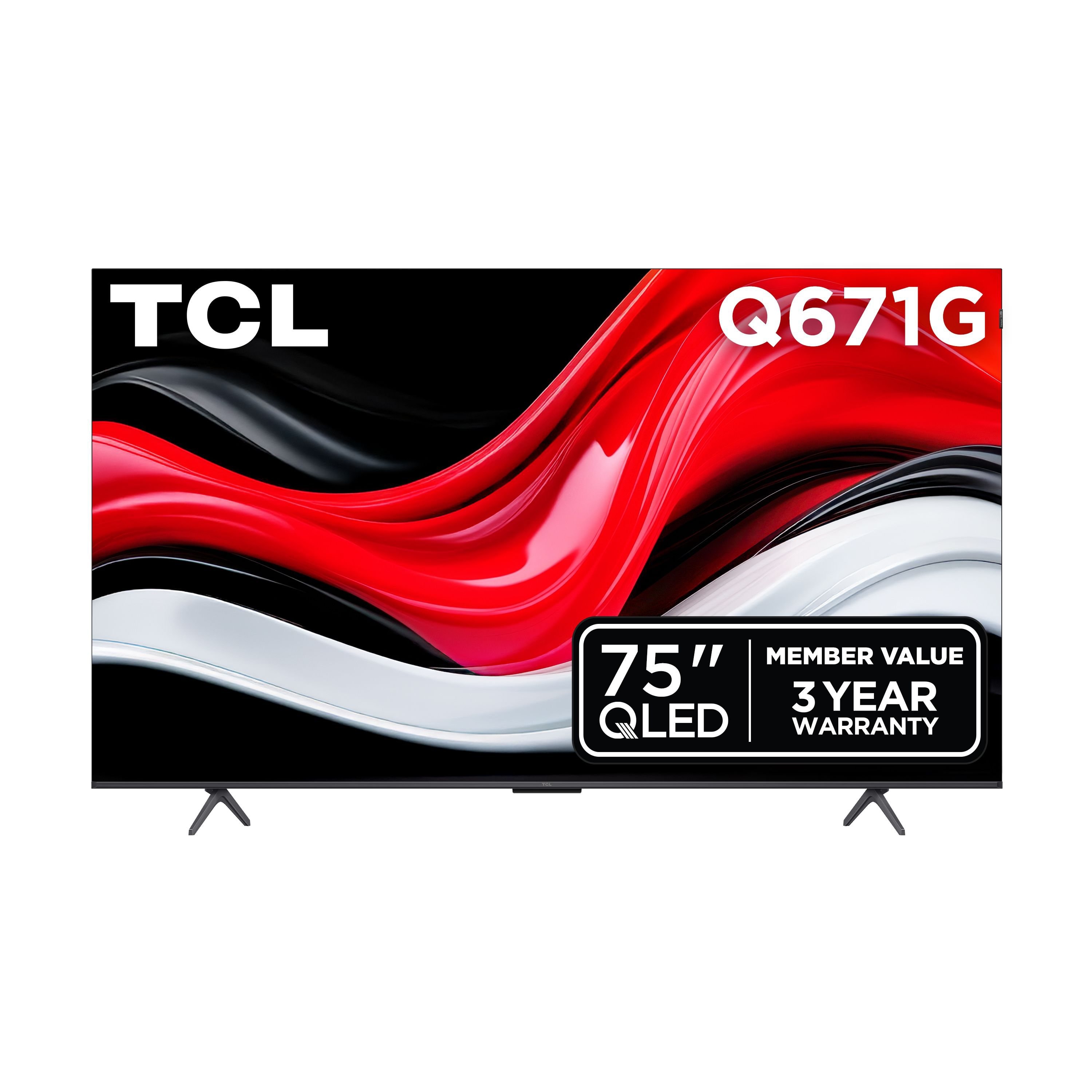 TCL 75" Class Q6 Series QLED Smart TV: product view