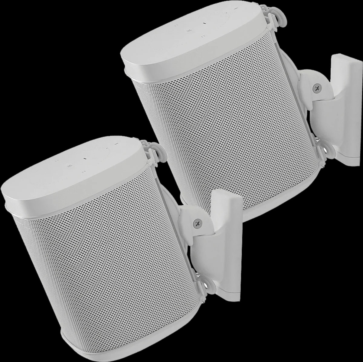 Sanus Wall Mount for Sonos One (Pair): White