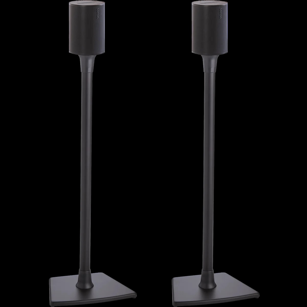 Sanus Floor Stand for Sonos Era 100 (Pair): Black
