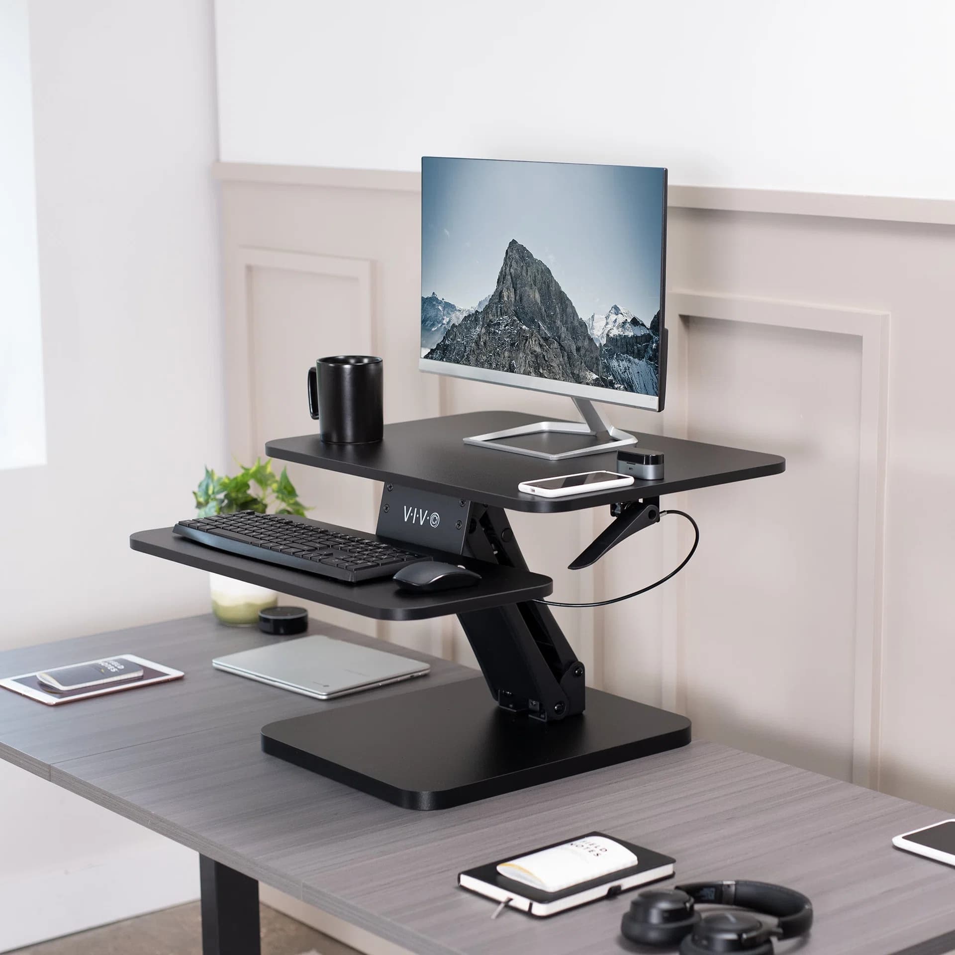25" Standing Desk Converter