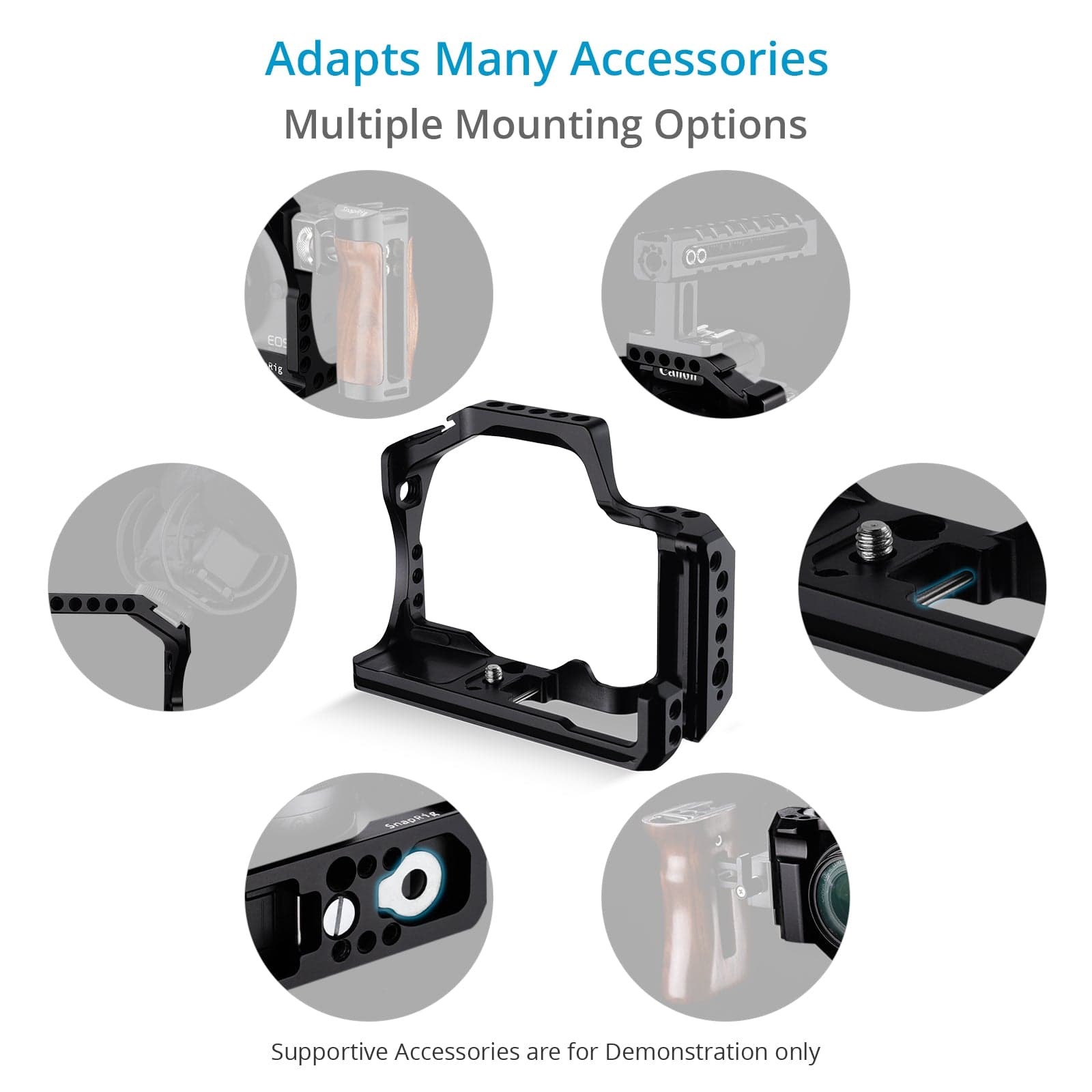 SnapRig Camera Cage for Canon EOS M50/M50 II/M5 | CG272