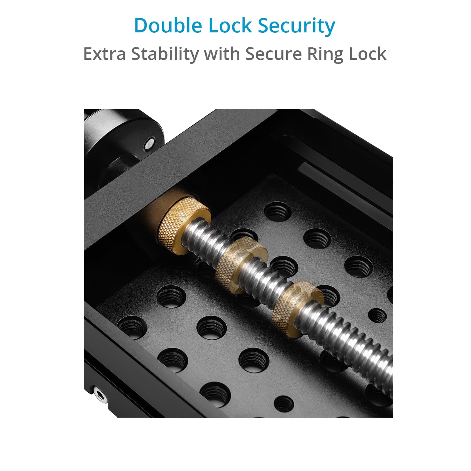 MicroTilt Wedge Camera Plate | Auto-Lock Tilt, Range: 0-106° | Payload – 30kg/66lb