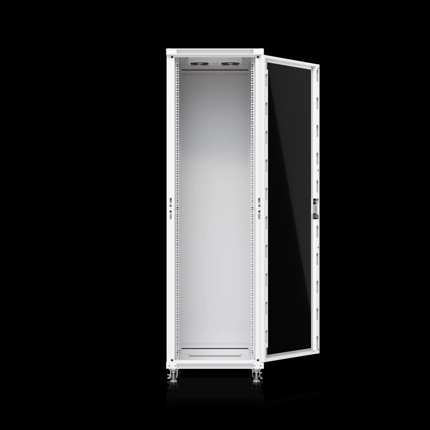 42U Rack Cabinet, 800 mm, Glass Door