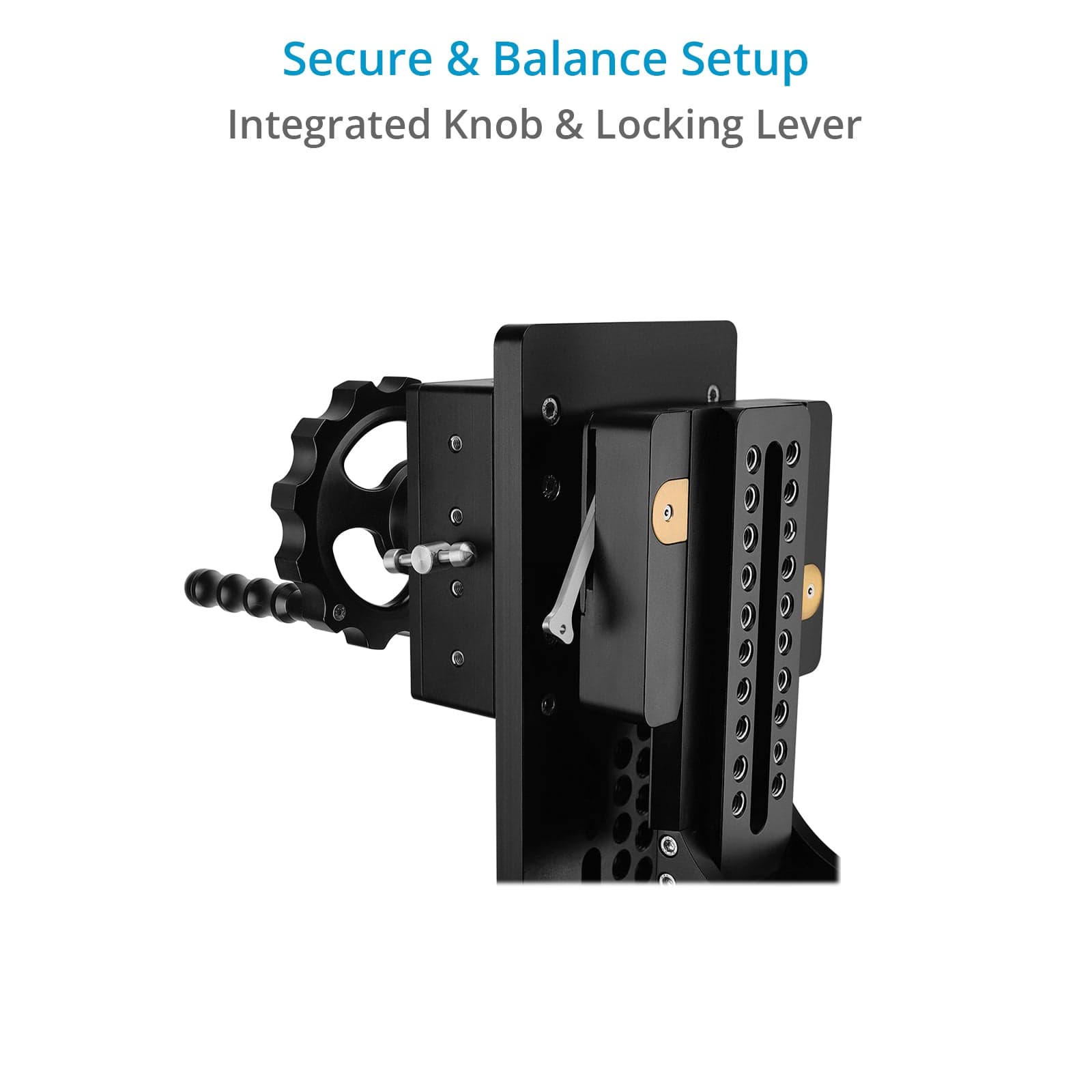 Spinhawk Professional 360° Rolling Video Camera Head for Filmmakers & Cinematographers