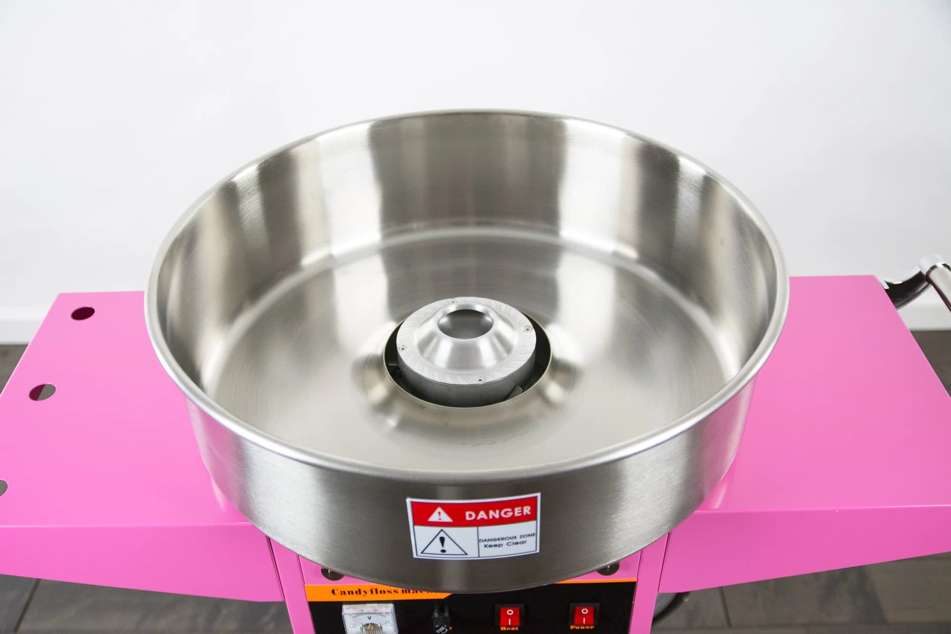 Electric Commercial Cotton Candy Machine with Cart