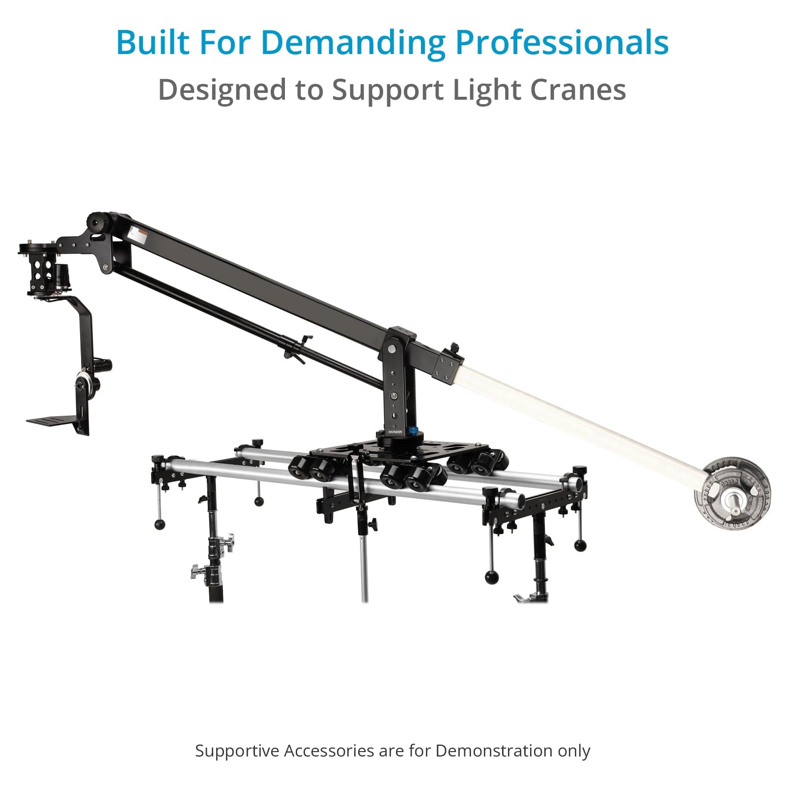 Breeza Video/Film Camera Dolly Slider with Track Ends