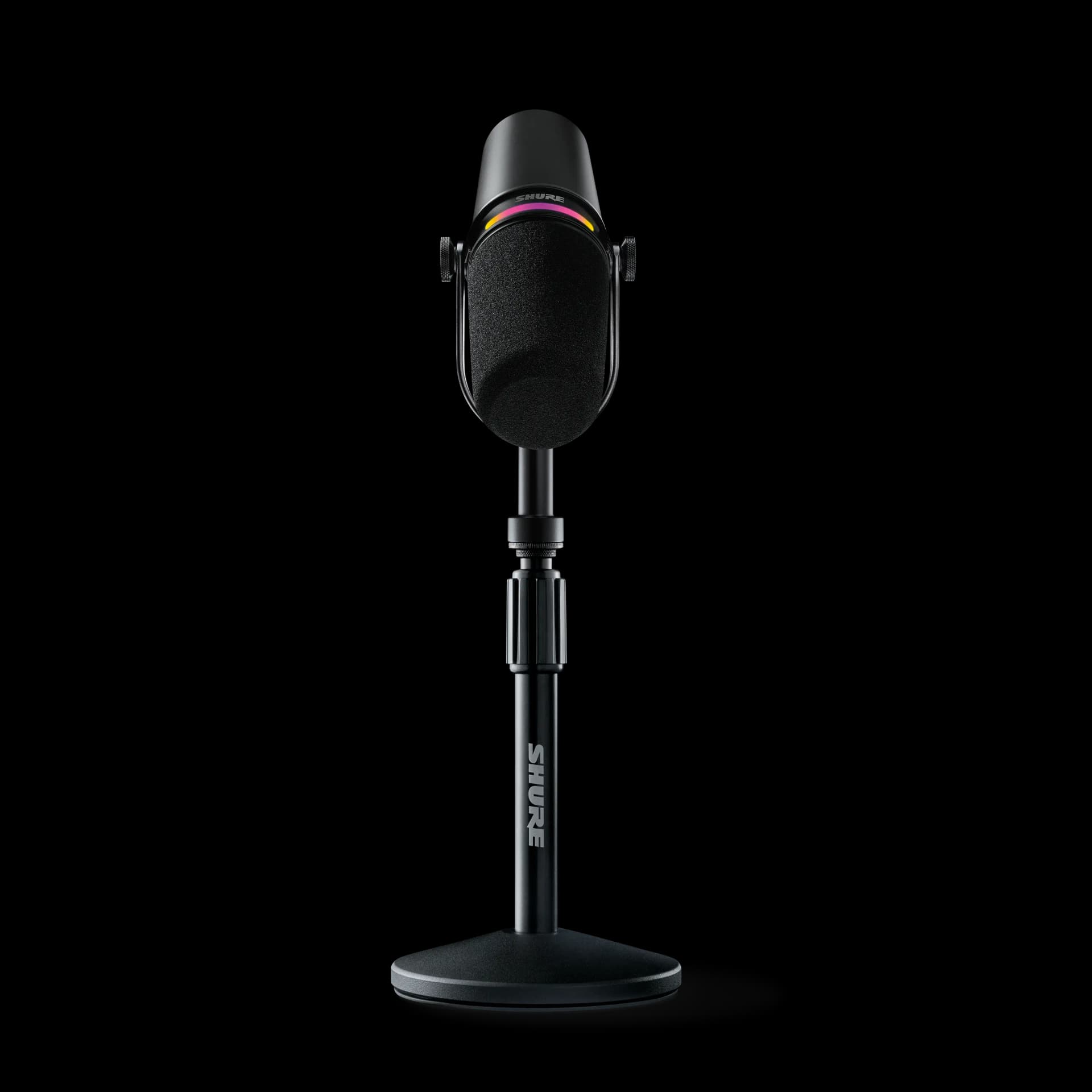 MV7+ Desktop Podcast Kit — Black