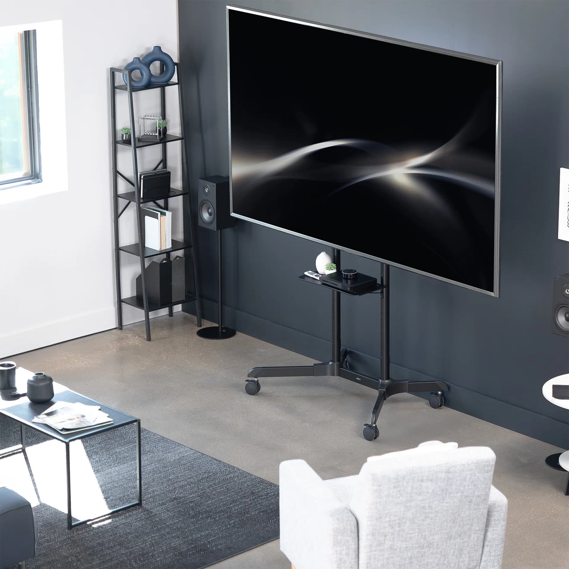 Mobile Large TV Cart - 55” to 100” Screens