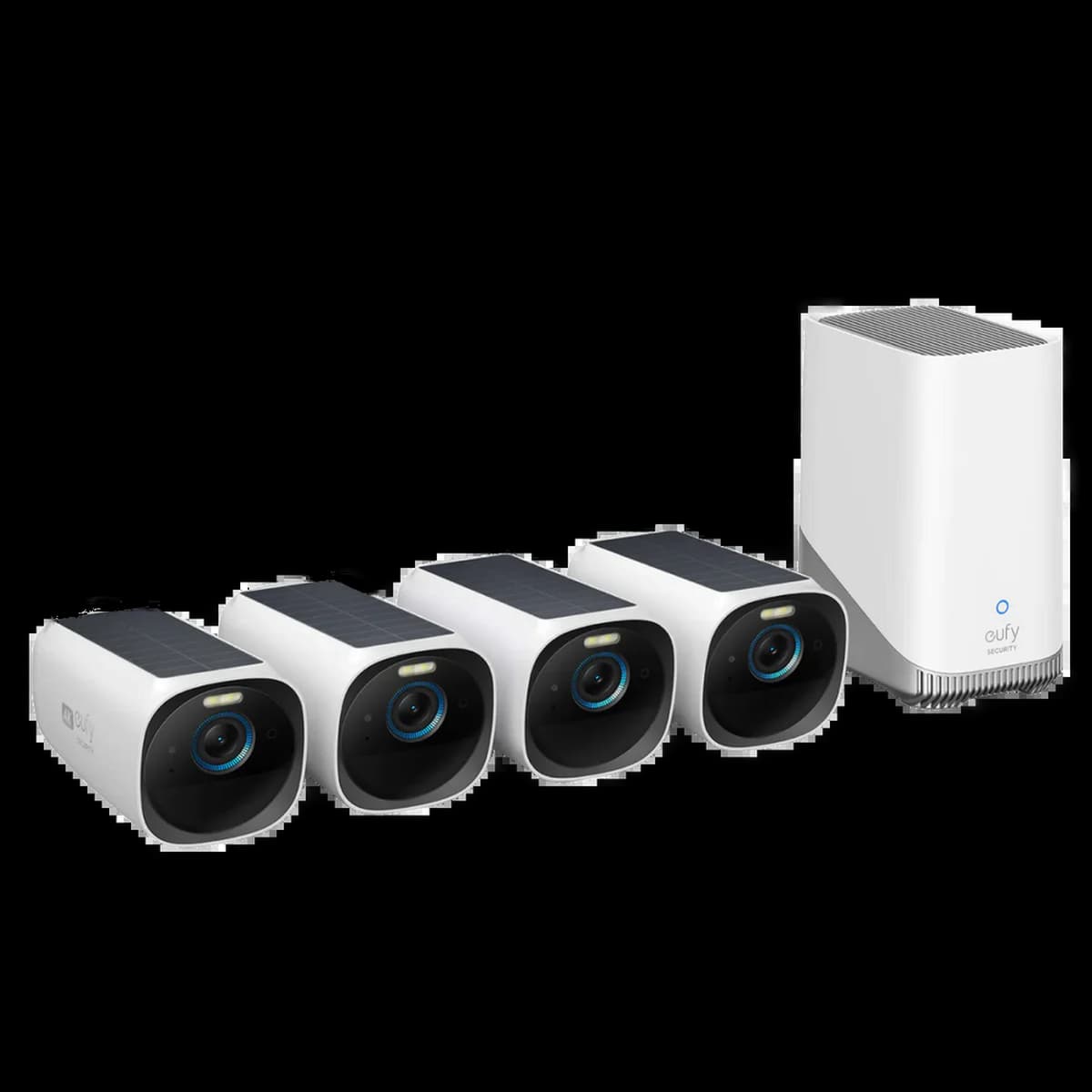 eufyCam S330 (eufyCam 3) 4-Cam Kit(Renewed)