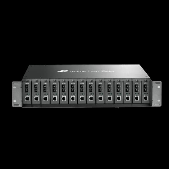Omada 14-Slot Media Converter Chassis, MC1400