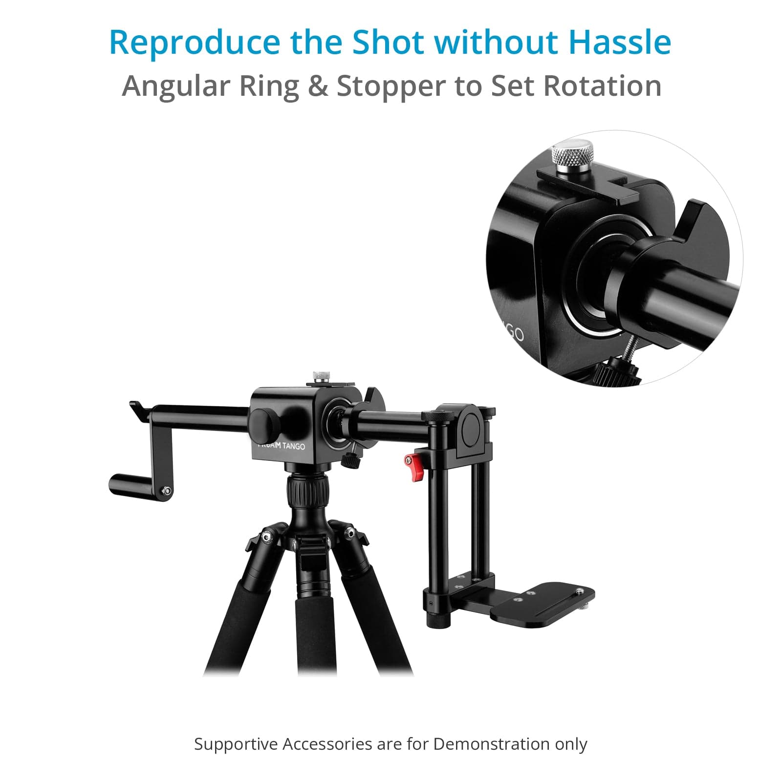 Tango 360° Camera Rotating Dutch Angle Rig