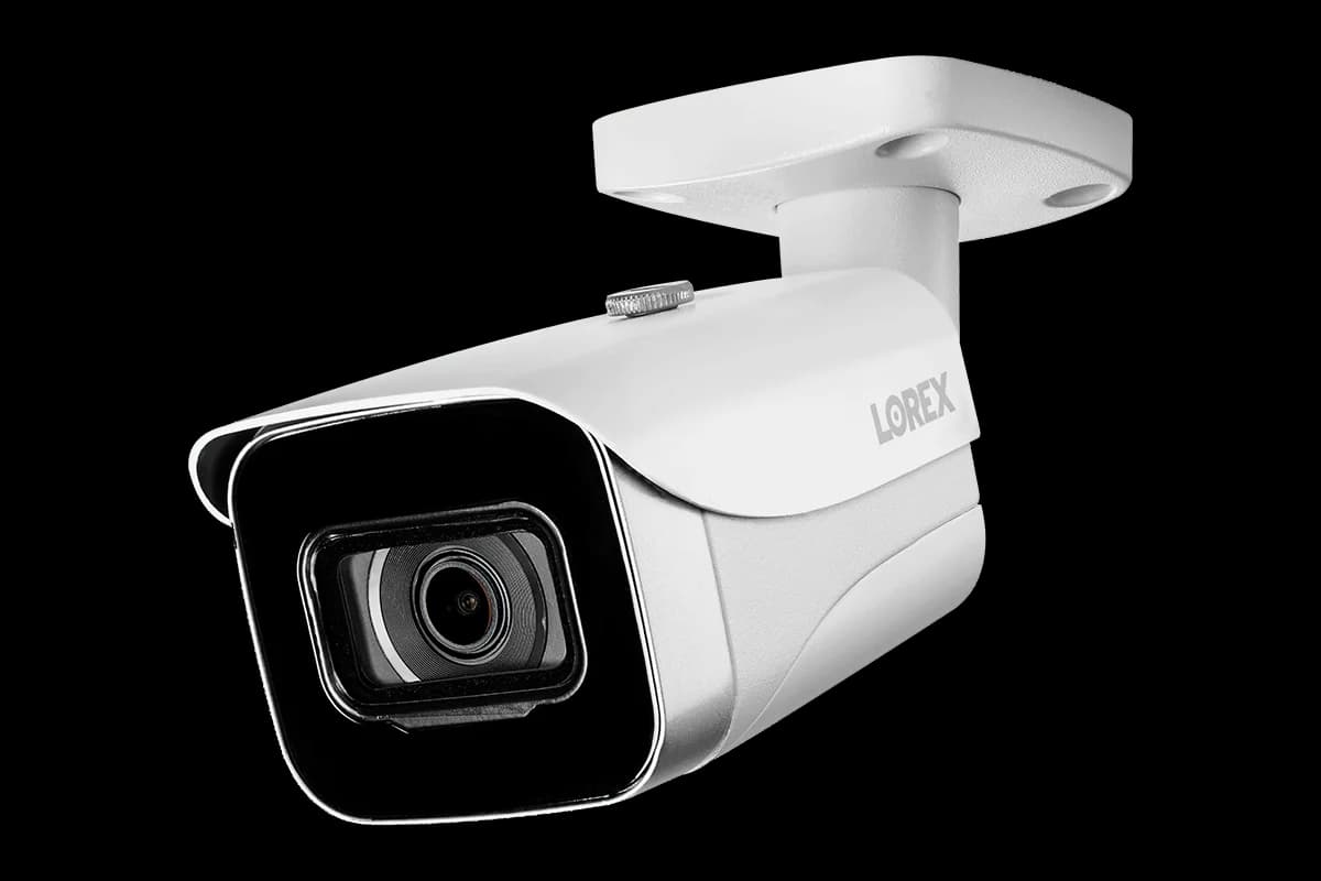Lorex Fusion 4K (16 Camera Capable) 4TB Wired NVR System with Eight IP Bullet Cameras
