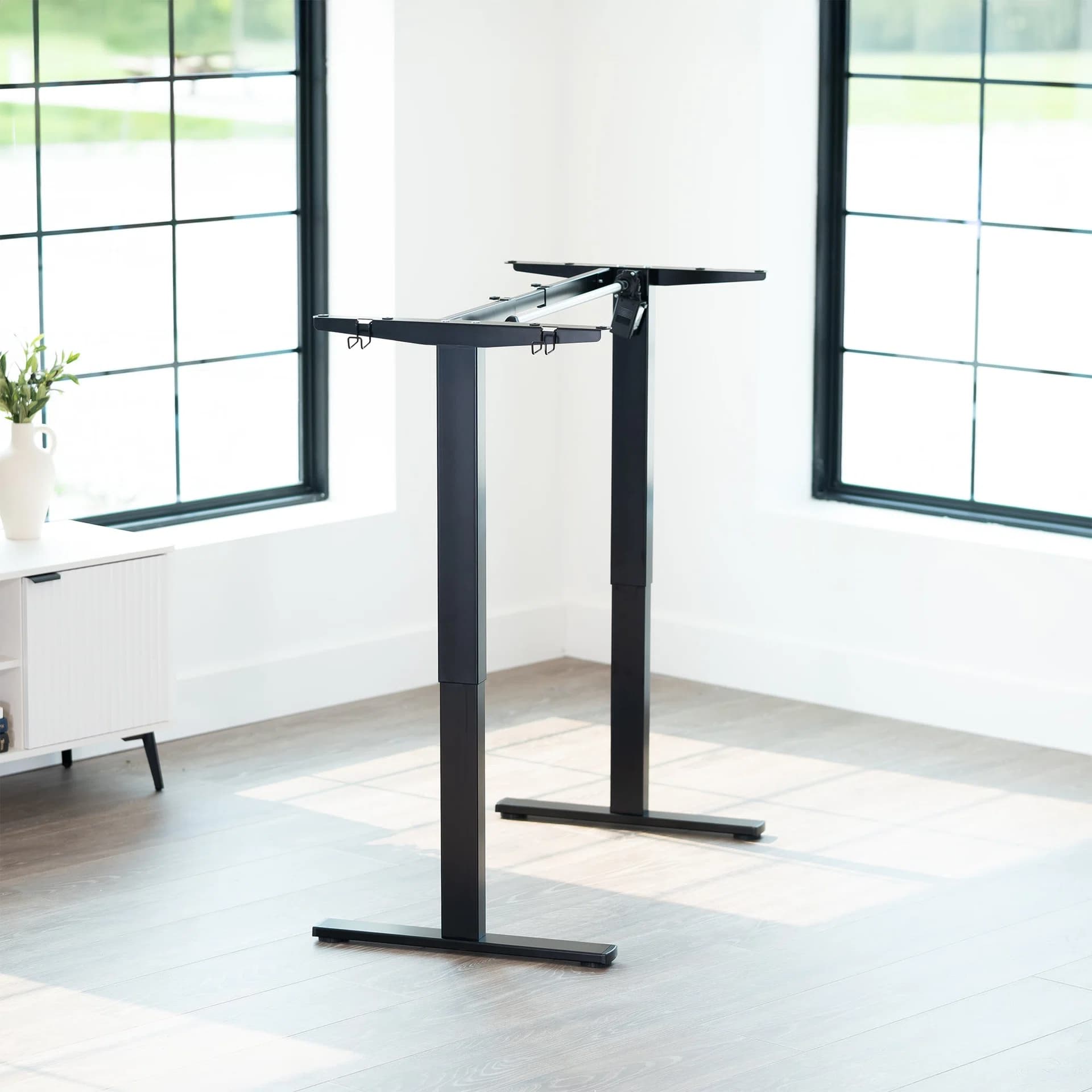 Electric Single Motor Desk Frame with Memory Controller