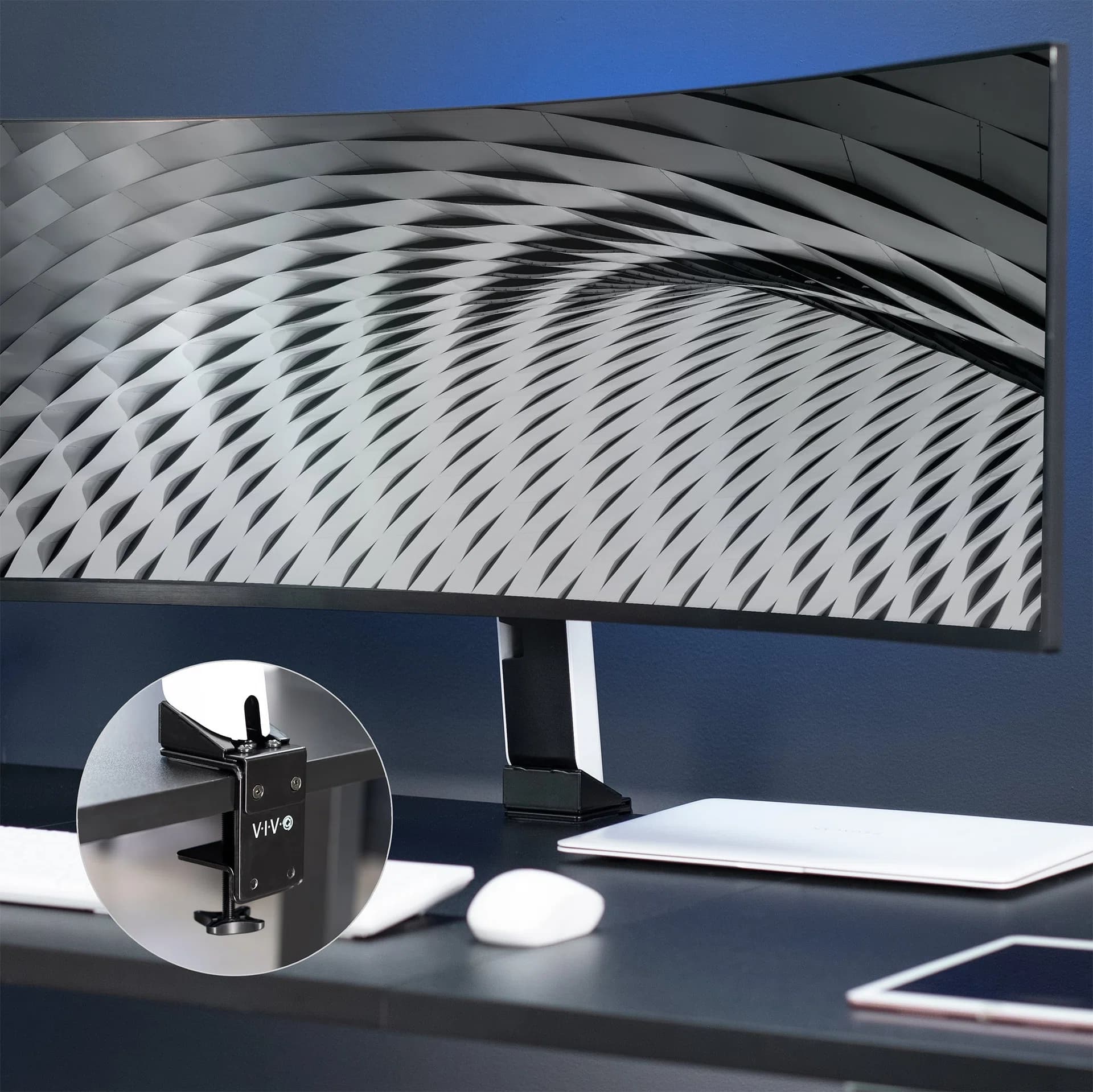 Desk Clamp Designed for Samsung OEM Monitor Stands