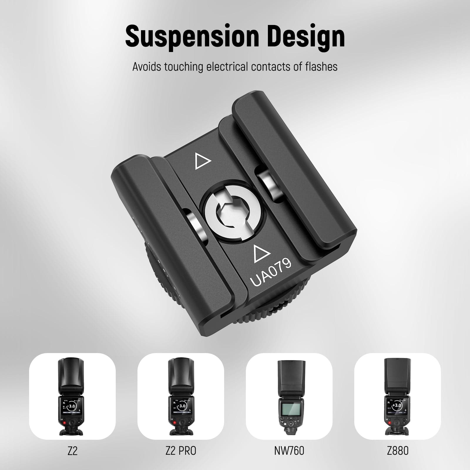 UA079 Universal Cold Shoe Mount Adapter