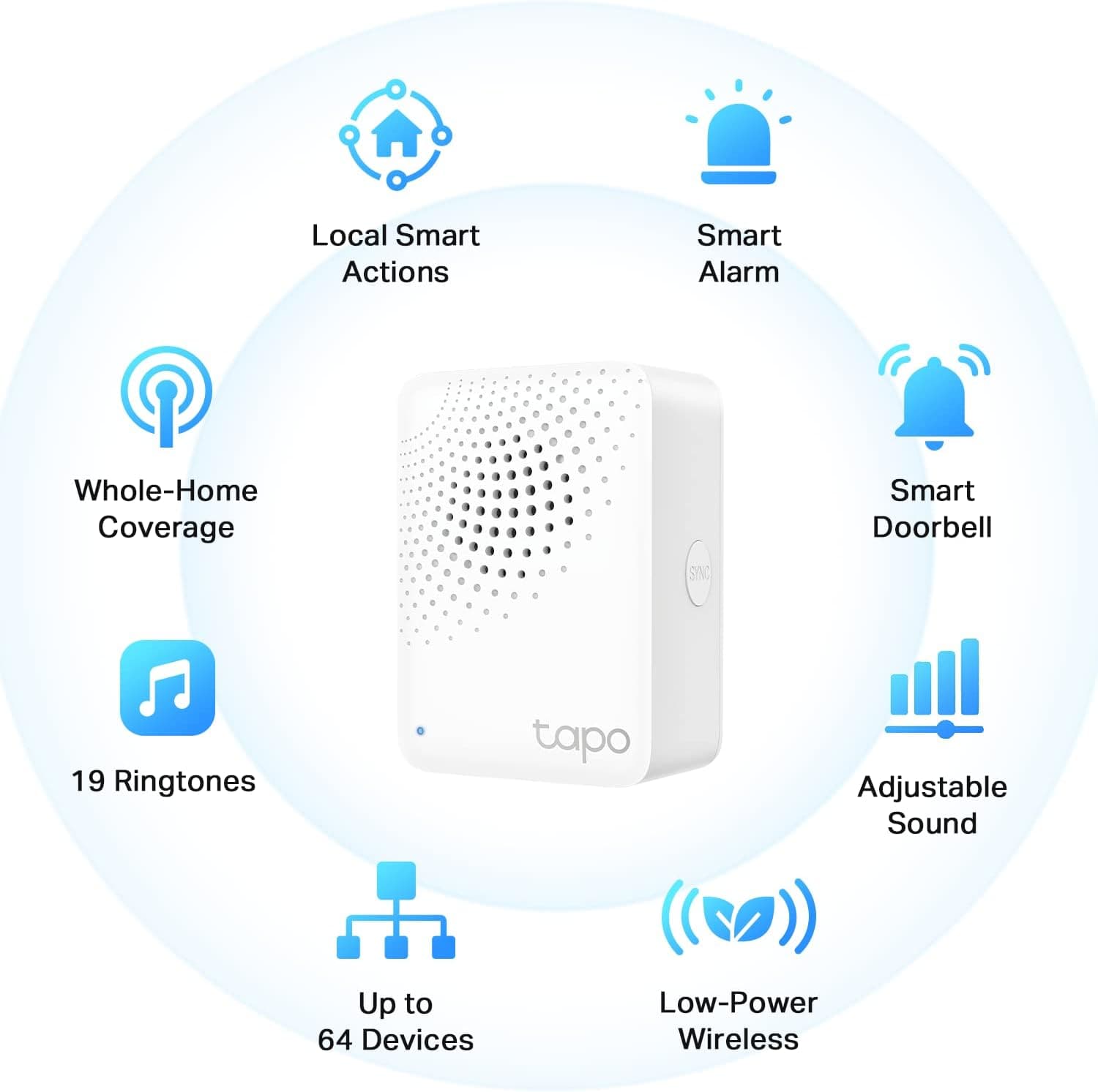 Smart Hub with Chime, Tapo H100