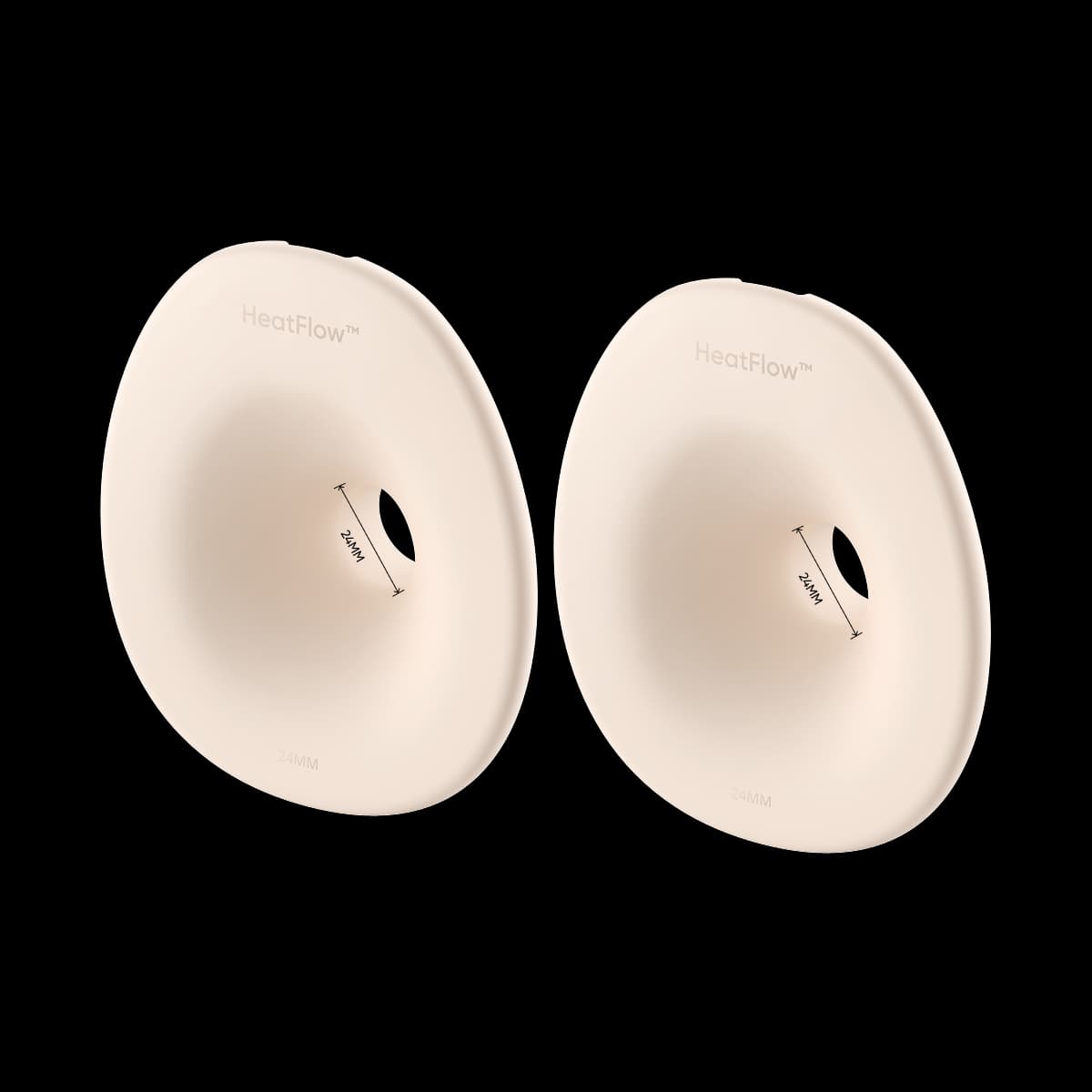 eufy 24 mm Flange (2-Pack) for Breast Pump E20/S1/S1 Pro