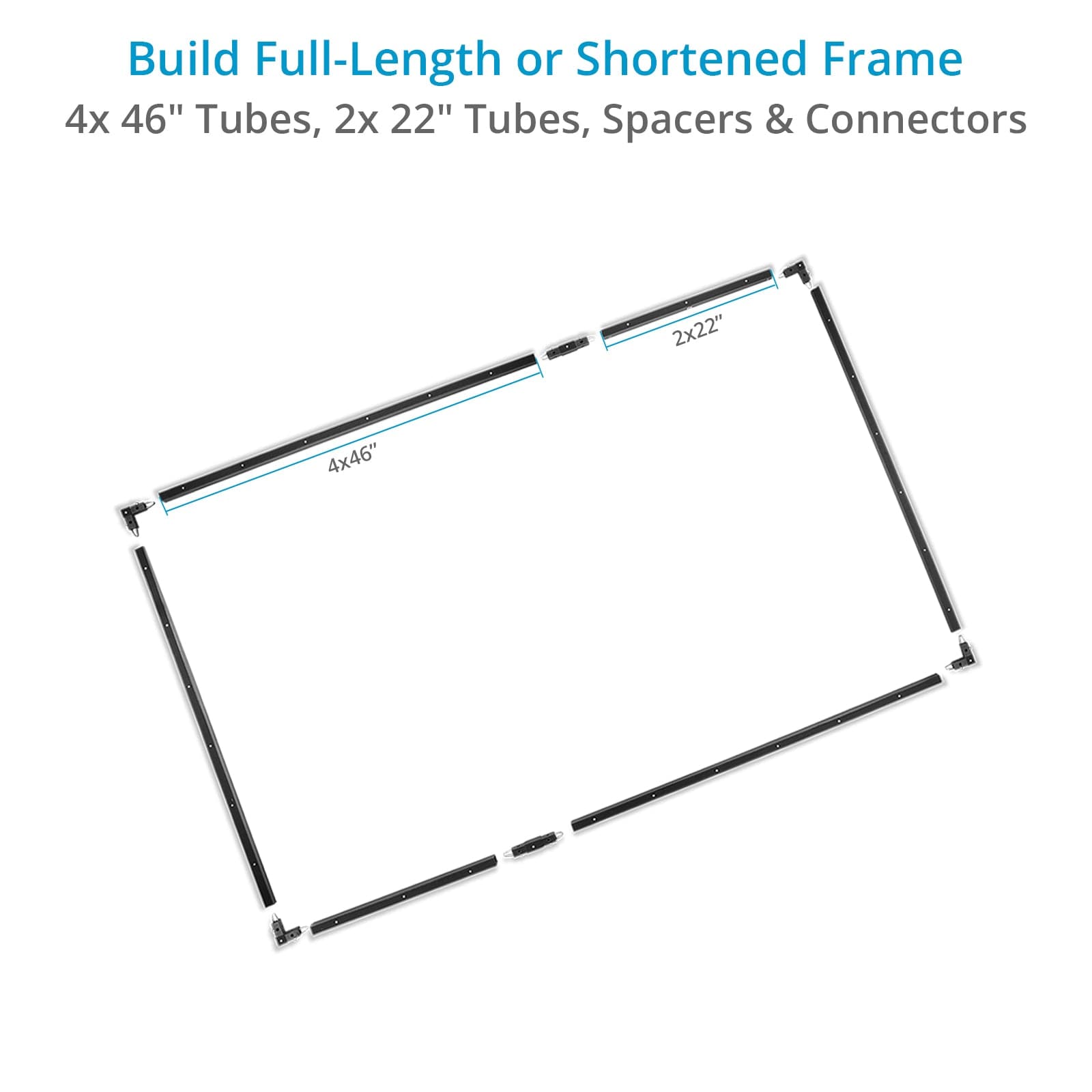 Framax Scrim Jim Frame (4' x 6’) for Photographers & Filmmakers