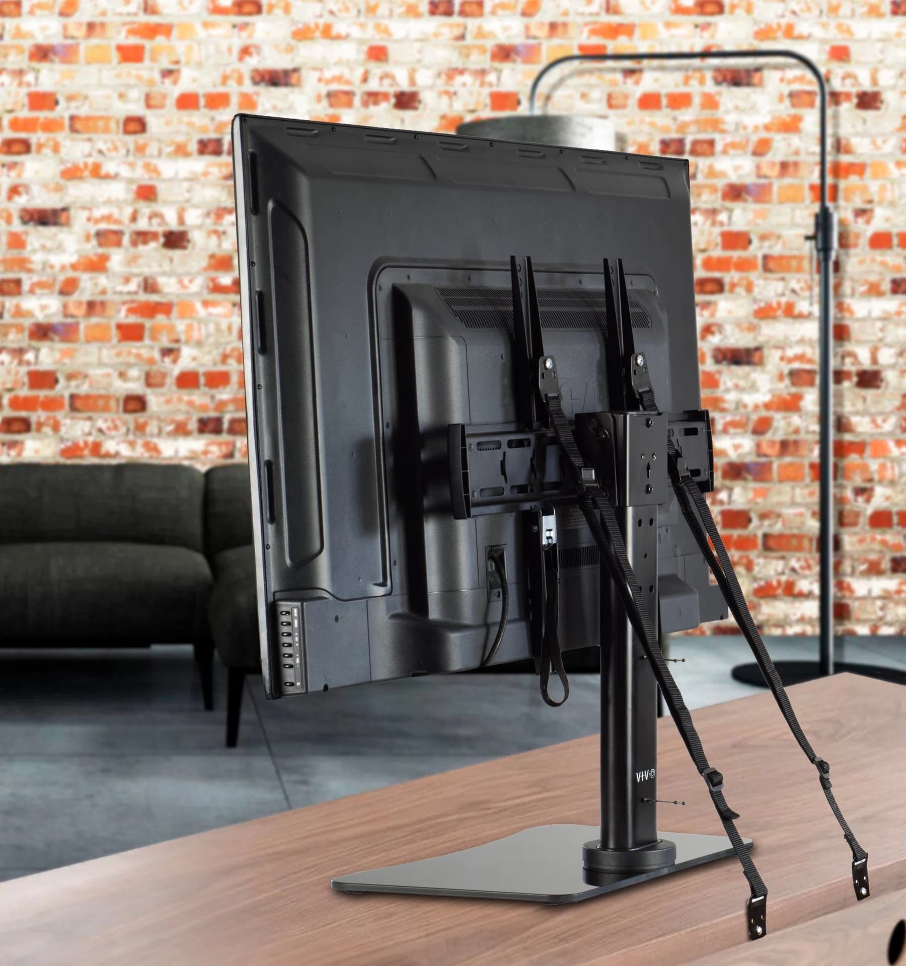 Anti-Tip TV Safety Strap Kit - Up to 65" Screens