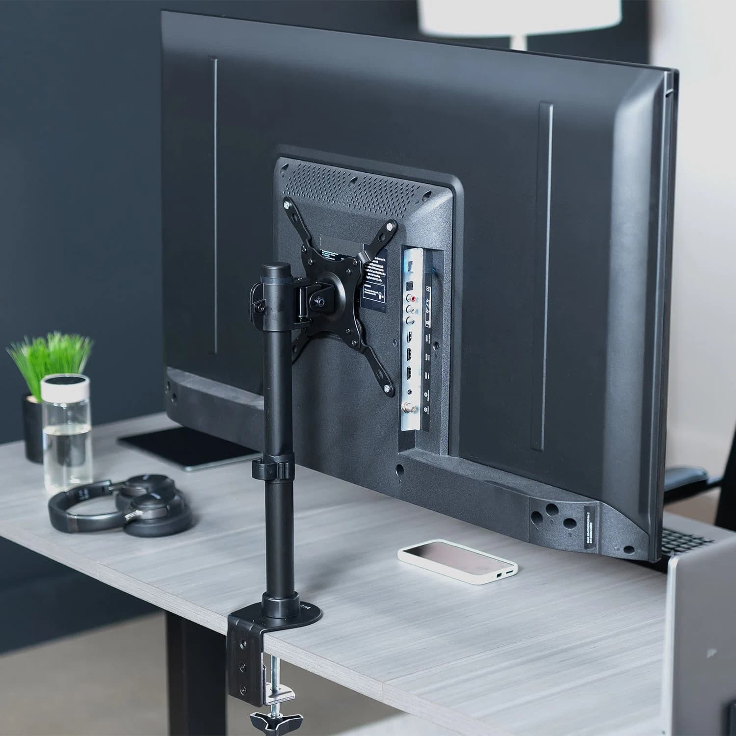 Single Monitor Desk Mount - 17" to 42" Screens